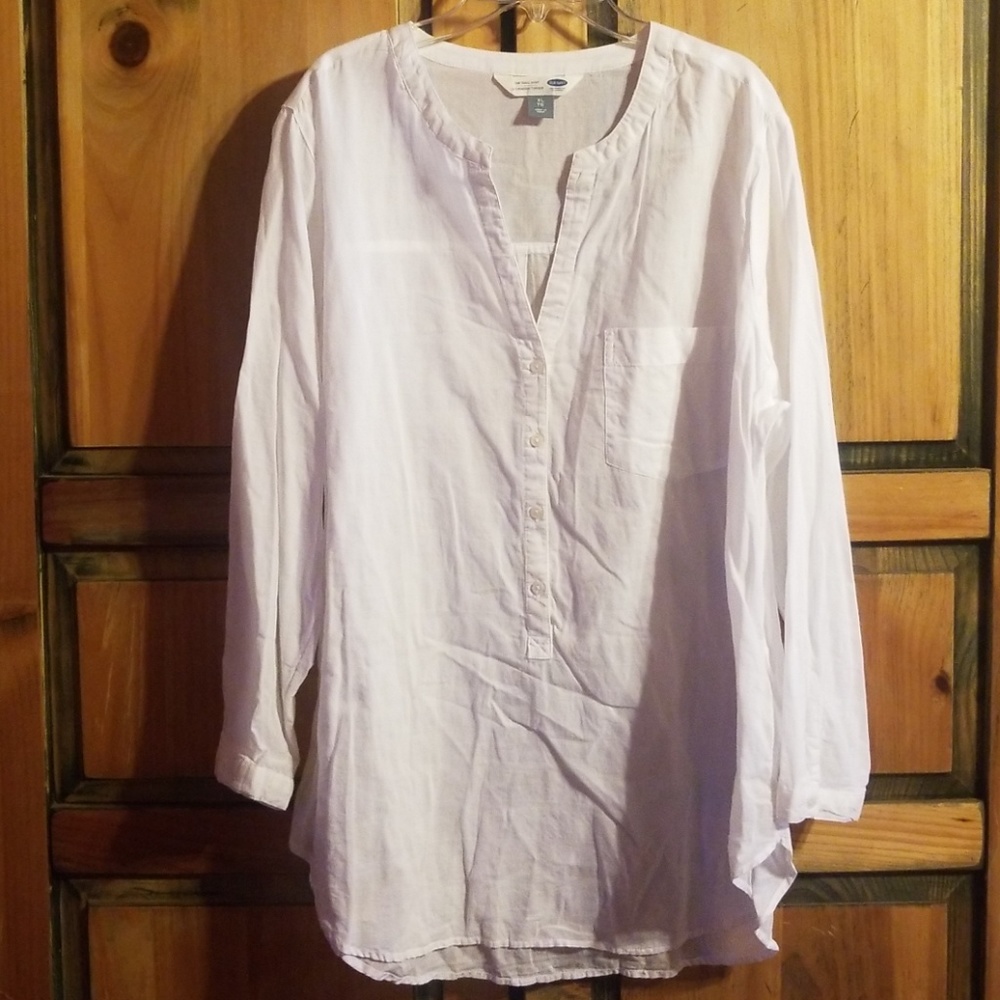 White Tunic Top